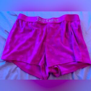pink juicy couture shorts